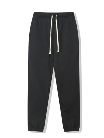 530GSM 100% Cotton French Terry High-end Heavy Weight New Fashion Pullover Winter Hoodies Pants Casual Thick Jogger Tracksuit