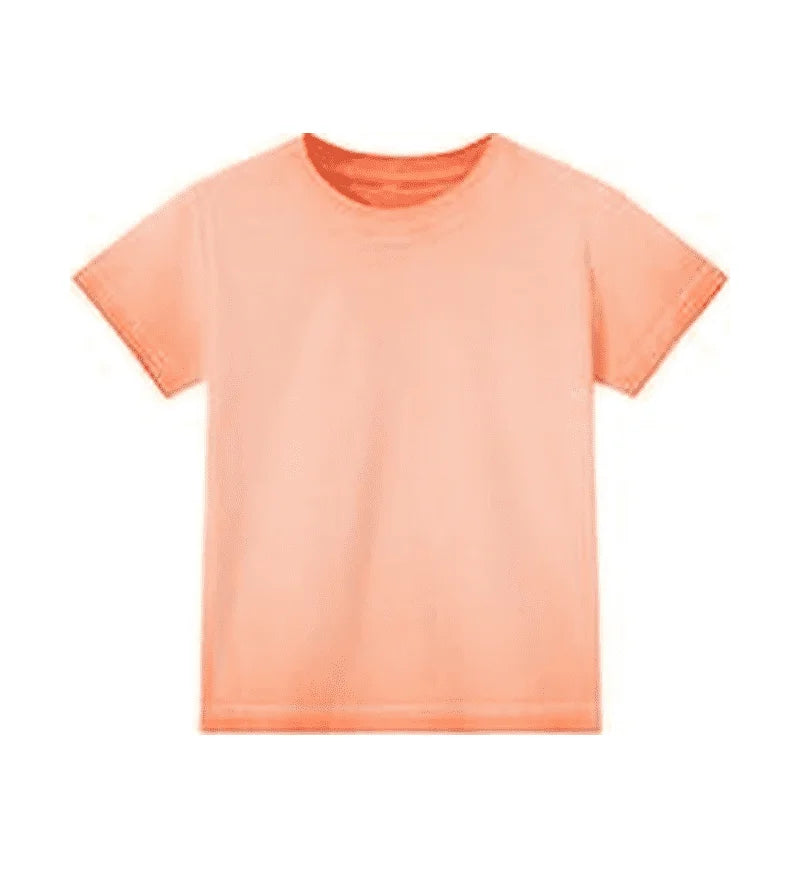 Female 240GSM Gradient Washed Custom LOGO Solid Slim  T-Shirt Soft Cotton Streetwear Casual Short Sleeve Cool Retro For Women