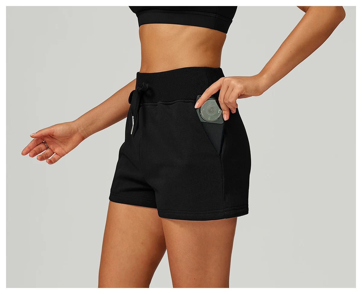 Yoga Shorts Women Gym Workout Shorts Female Outdoor Running Short Leggings Breathable Quick-Dry Fitness Athletic Cycling Shorts