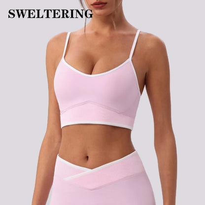 Yoga Bras Women's 2026 Summer Fitness Bra Push Up Sports Underwear Female Gym Workout Crop Tops Yoga Underwear Sports Clother
