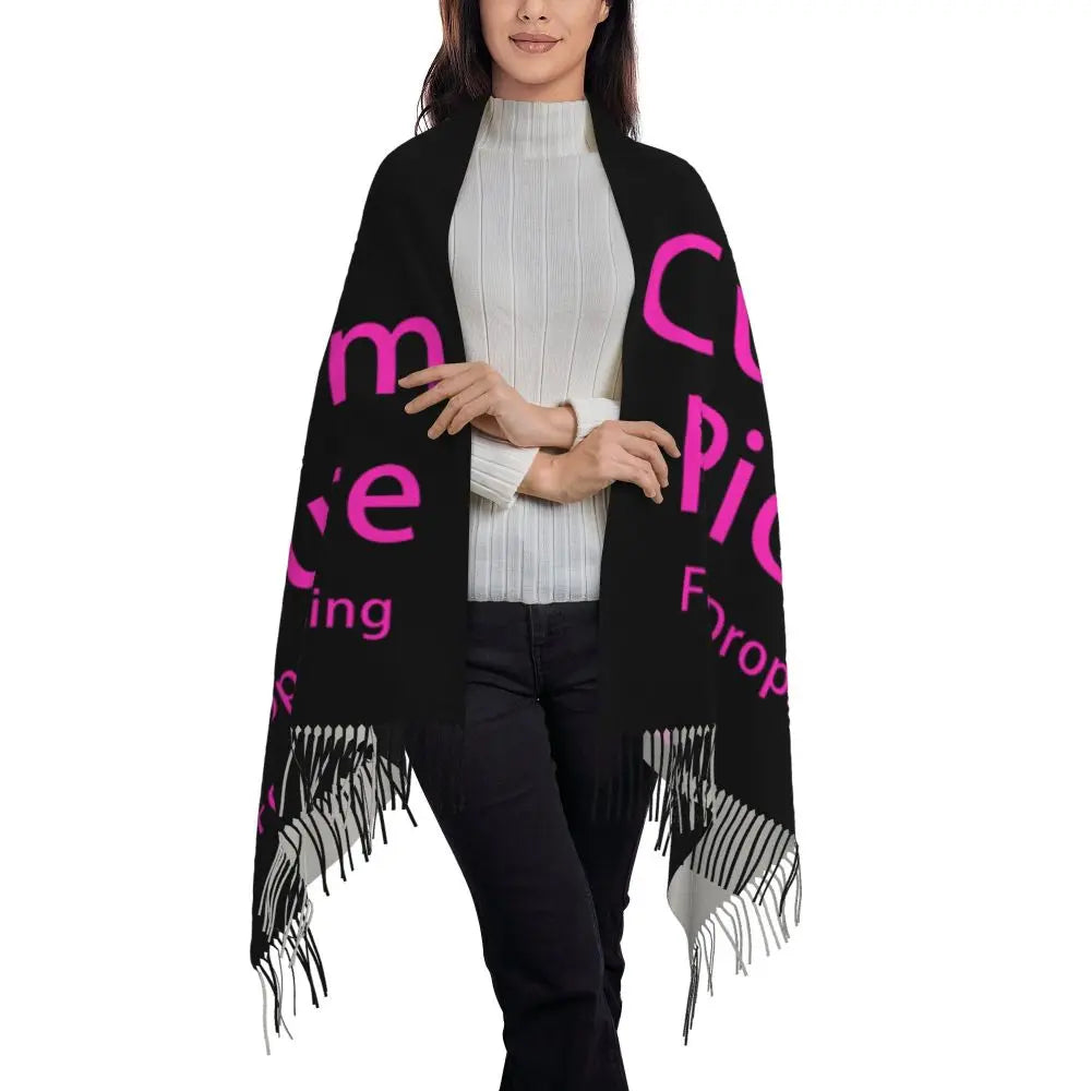 Custom Printed Your Design Here Scarf Men Women Winter Warm Scarves Custom Customize Logo Letter Print Shawls Wraps