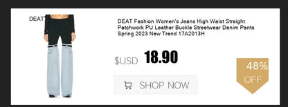 DEAT Fashion Women's Jackets Big Lapel Long Sleves Waist Retraction Zipper 3D Pockets Decoration Coats Spring 2025 New 7AB1819