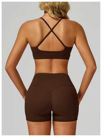 Sports Bra Women Top Push Up Fitness Yoga Bra Underwear Sport Tops For Women Breathable Running Vest Bralette Gym Wear Female