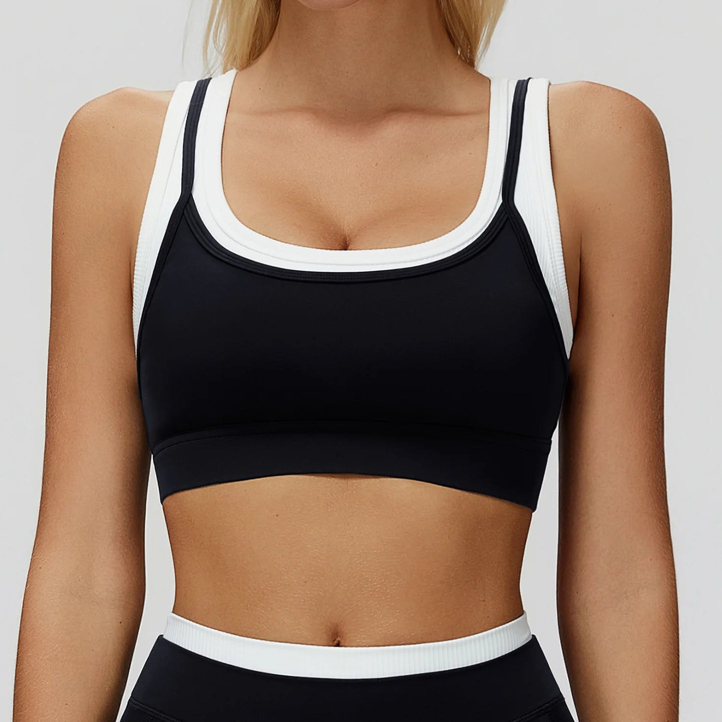 SWELTERING Women's Yoga Bra Breathable Fitness Vest Anti-Sweat Sports Underwear Female Gym Workout Crop Top Running Push Up Bra