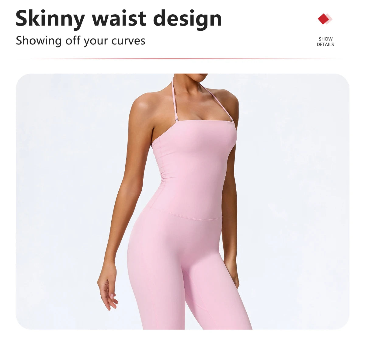 New Summer Women Sleeveless Hang Neck Jumpsuit Backless Flared Activewear Female Yoga Clothes Sport Outfit For Woman Overalls