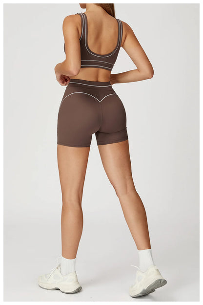 High Waist Yoga Shorts Women Breathable Sports Fitness Shorts Running Shorts Cycling Shorts Female Workout Gym Sports Shorts