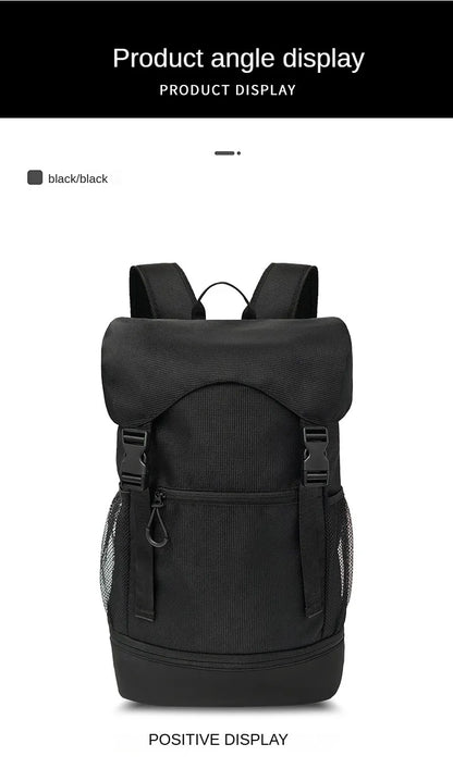 Large Capacity Basketball Backpack custom logo waterproof Training Bag Sports Basketball print photo Soccer Bags travel backpack