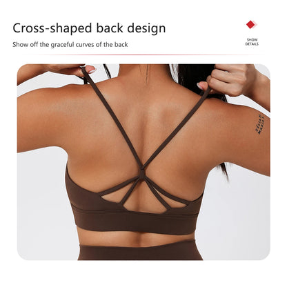 Hearuisavy Sports Shorts Set 2Pcs Women High Waisted Breathable Yoga Pants Gym Running Shock Proof Comfort Pilates Sports Bra