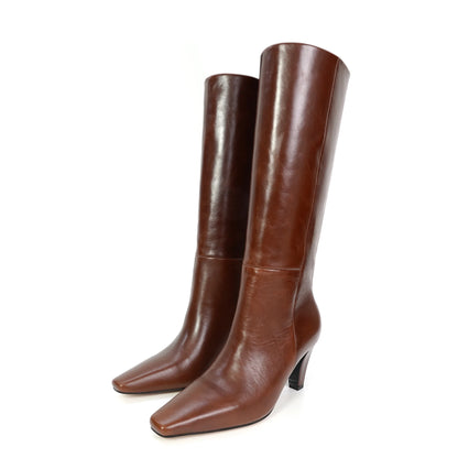 2026 Autumn And Winter Fashion Women's High Top Boots With Pointed Side Zipper Elegant Knight Boots, Sexy Motorcycle Boots 35-42