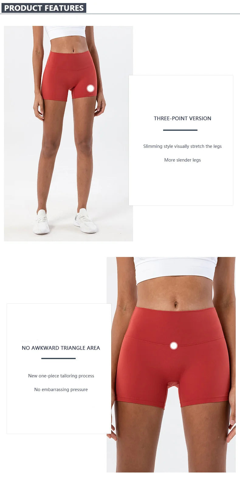TRY TO BN Women High Waisted Gym Shorts Butt Lifting Breathable Biker Shorts Fitness Running Yoga Workout Cycling Sports Shorts