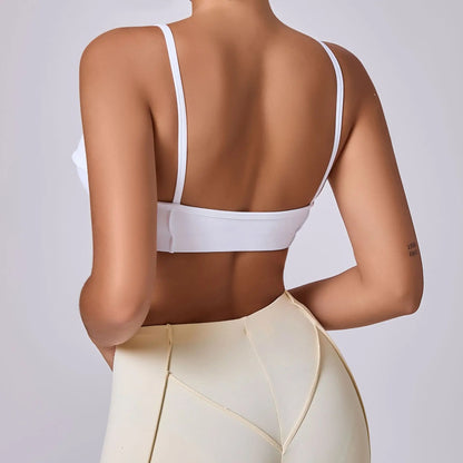 Sexy Yoga Shockproof Sports Bra Woman Quick Drying Gym Push Up Training Running Stretch Yoga Bra Top Design Bra Workout Crop Bra