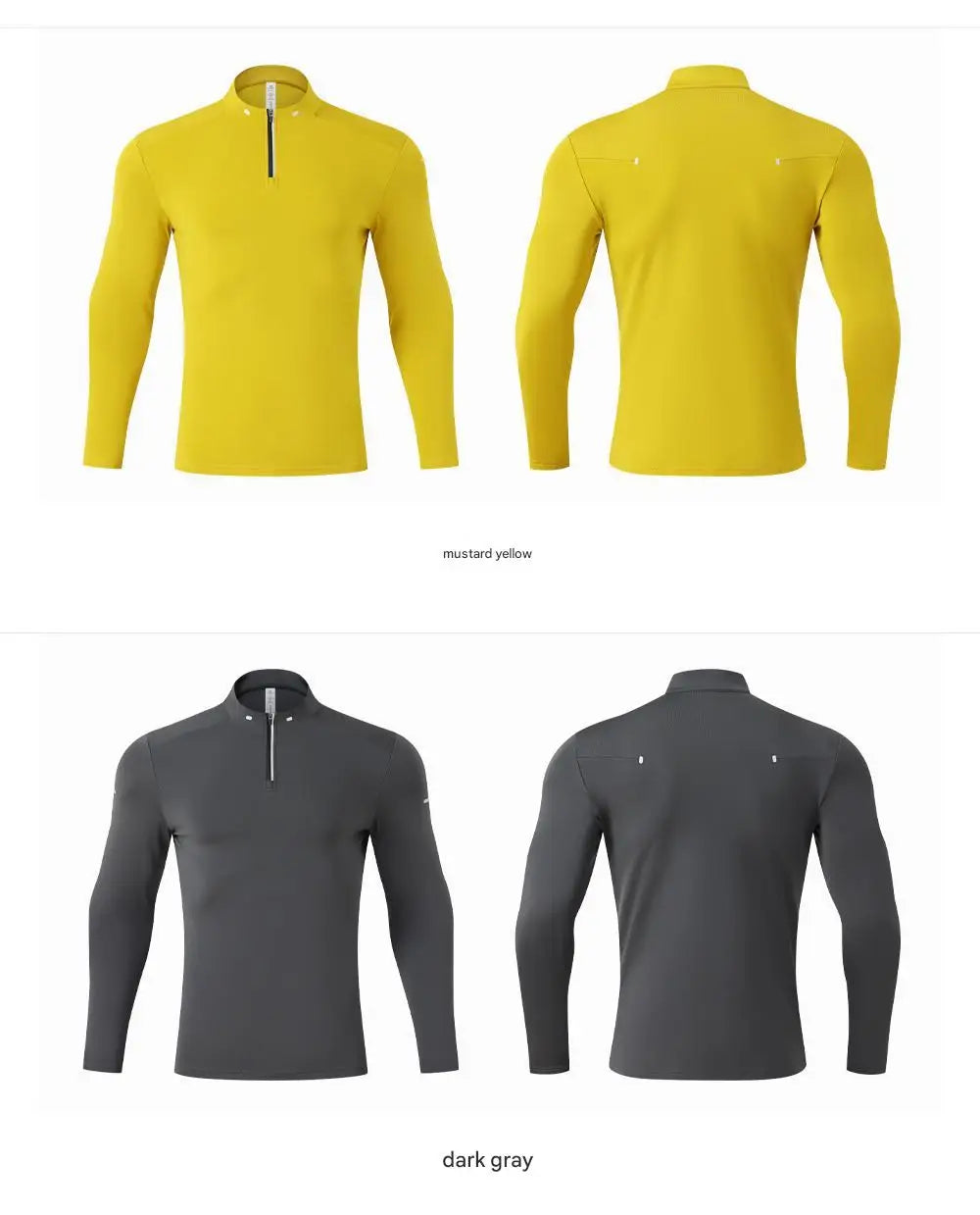 #9895-XIYU High Quality Autumn Men Long Sleeved T-shirt Fashion Sport Round Collar Fitness Running Breathability Training Men