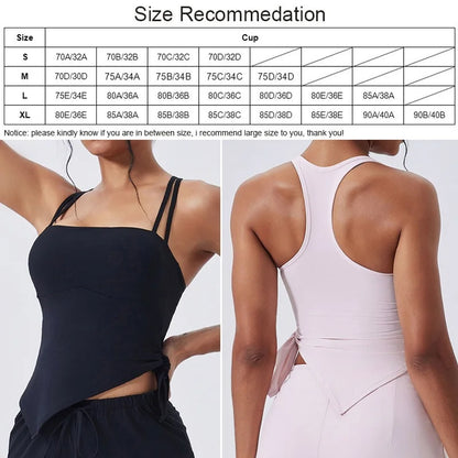 Cloud Hide Pink Sports Bra for HOT Girls Fitness Yoga Crop Top Women Workout Pilates Tank Vest Gym Training Shirt Sportswear