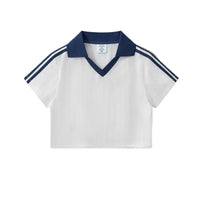 White navy blue
