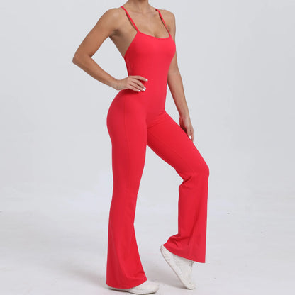 Female Sexy Back V Gym Suit Set Woman Training Yoga Suit Sportswear Woman Sports Suit Clothes Fitness Elastic Training Suits