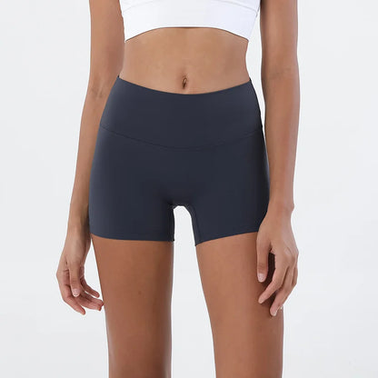 TRY TO BN Women High Waisted Gym Shorts Butt Lifting Breathable Biker Shorts Fitness Running Yoga Workout Cycling Sports Shorts