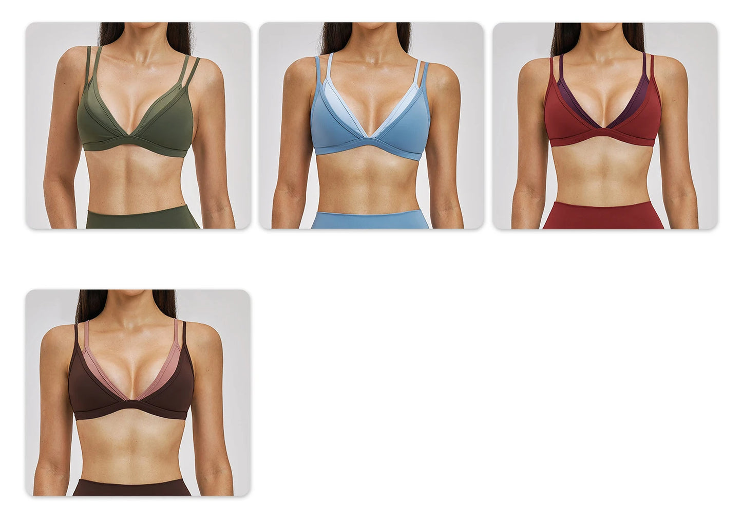 Women Sexy Sports Bra Shockproof Workout Underwear Yoga Bra Gym Push Up Lingerie Female Yoga Fitness Crop Top Sports Underwear