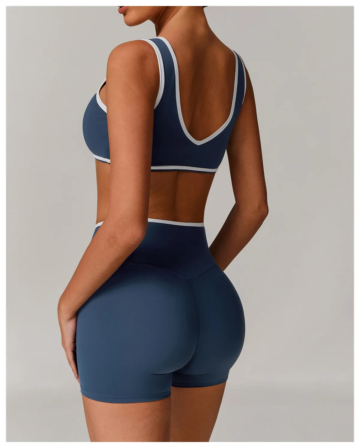 V-Neck Sports Bra Women Top Push Up Sport Underwear Yoga Vest Gym Crop Top Brassiere Fitness Top Workout Breathable Beauty Back