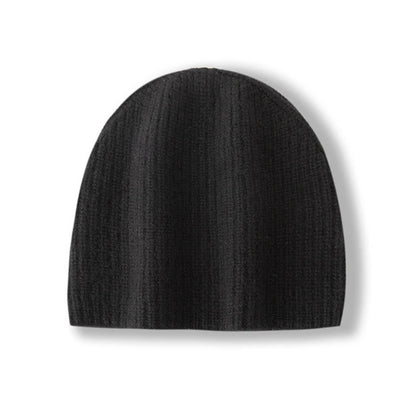 DjzDsm New Autumn/Winter Men's High-end 100% Goat Cashmere Pullover Hat With Elastic Knitted Warm Hat