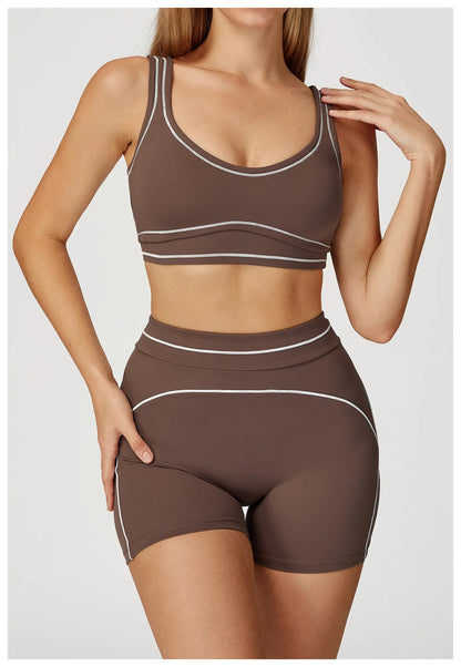 High Waist Yoga Shorts Women Breathable Sports Fitness Shorts Running Shorts Cycling Shorts Female Workout Gym Sports Shorts