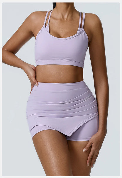 Yoga  Fitness Madam Bras Sexy Back Sports  Breathable Anti Shock Tank Top Fitness Sexy Breathable Underwear For Madam Yoga Gym
