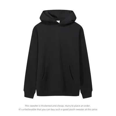 530GSM 100% Cotton French Terry High-end Heavy Weight New Fashion Pullover Winter Hoodies Pants Casual Thick Jogger Tracksuit