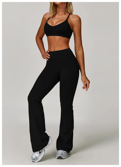 2/3PCS Yoga Suit Sports Set Gym Set Women Tracksuit Running Workout Clothes Long Sleeve Sports Bra Athletic Wear Yoga Clothing