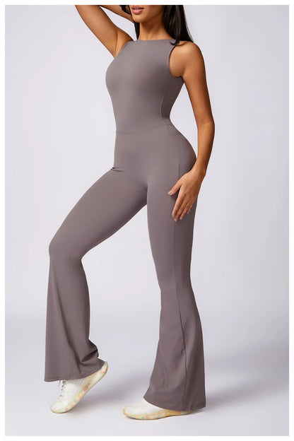 New Gym Women Training Yoga Set Sportswear Women One Piece Jumpsuit Fitness Rompers Female Workout Legging Bodysuits