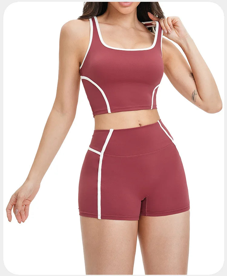 Women's Yoga Bra Gym Workout Top Shockproof Sports Underwear Female Yoga Bra Quick Dry Crop Top Running Fitness Bra Yoga Clothes
