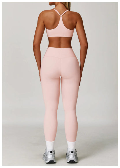 2/3PCS Yoga Suit Sports Set Gym Set Women Tracksuit Running Workout Clothes Long Sleeve Sports Bra Athletic Wear Yoga Clothing