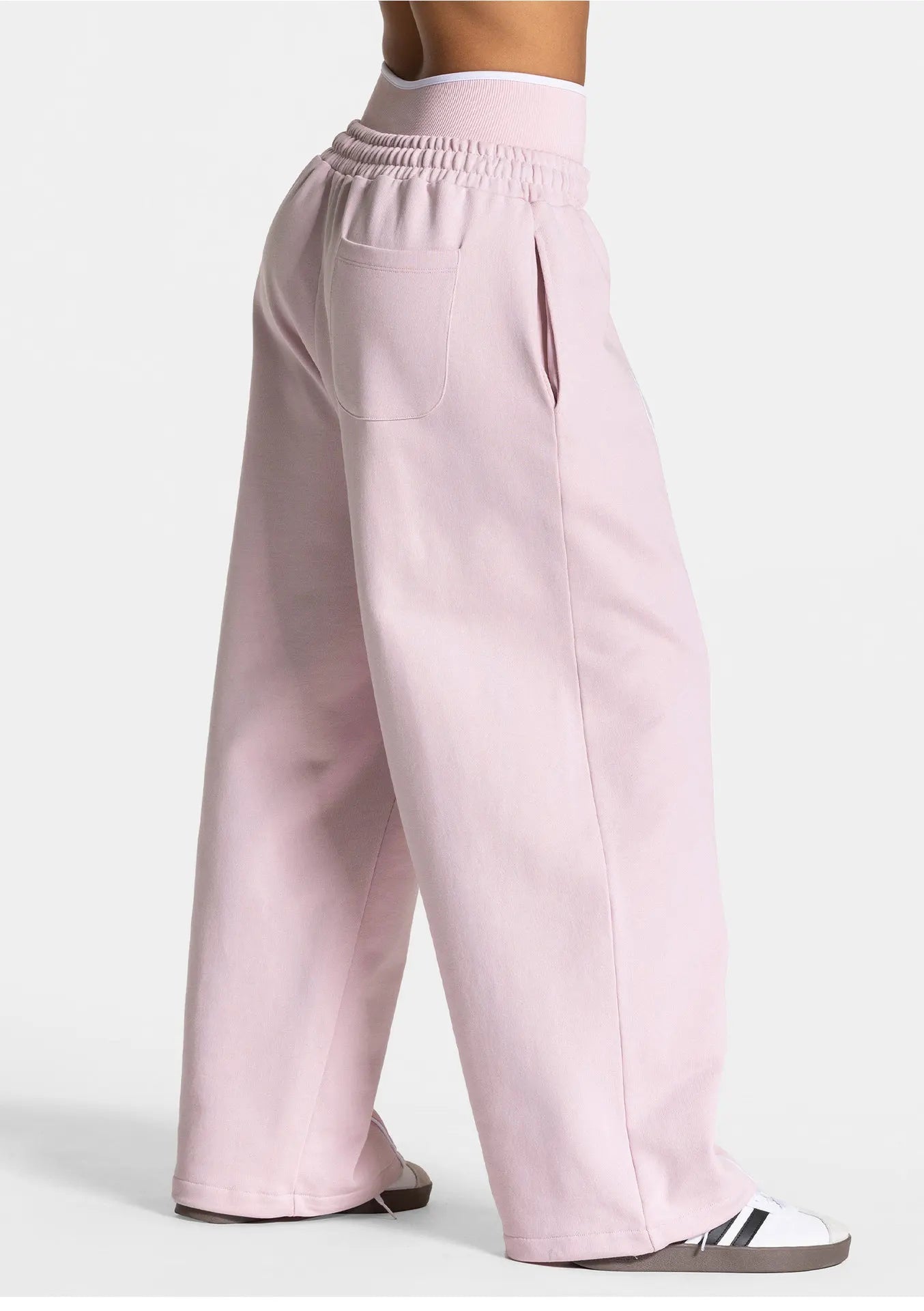 Hearuisavy Women Yoga Pants High Waist Casual Straight Wide Leg Pants Loose Sports Bottoms Outdoor Running Gym Long Trousers