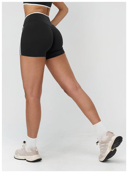Yoga Shorts Women Sports Biker Shorts High Waist Gym Fitness Shorts Workout Cycling Tights Female Sports Yoga Short Leggings