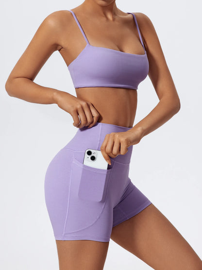 Summer Sling Yoga Bra Women Gym Workout Push Up Brassiere Female Outdoors Sports Underwear Women Fitness Shockproof Crop Top