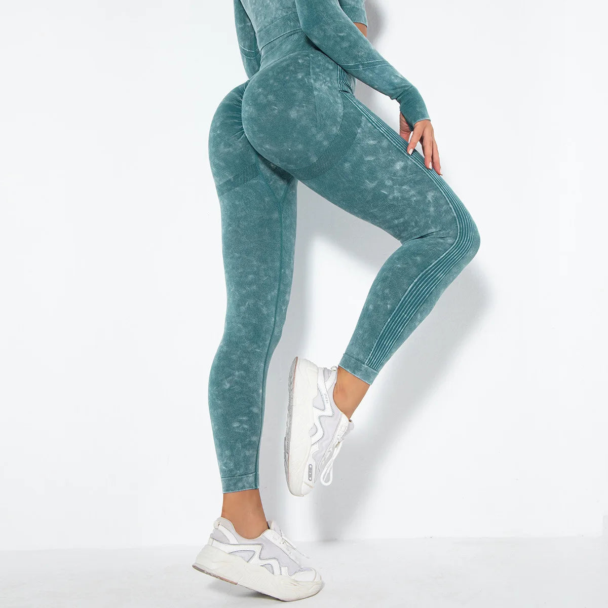 Summer Autumn Seamless Yoga Pant High Elastic Sports Fitness Legging Women High Waist Gym Scrunch Butt Running Training Leggings