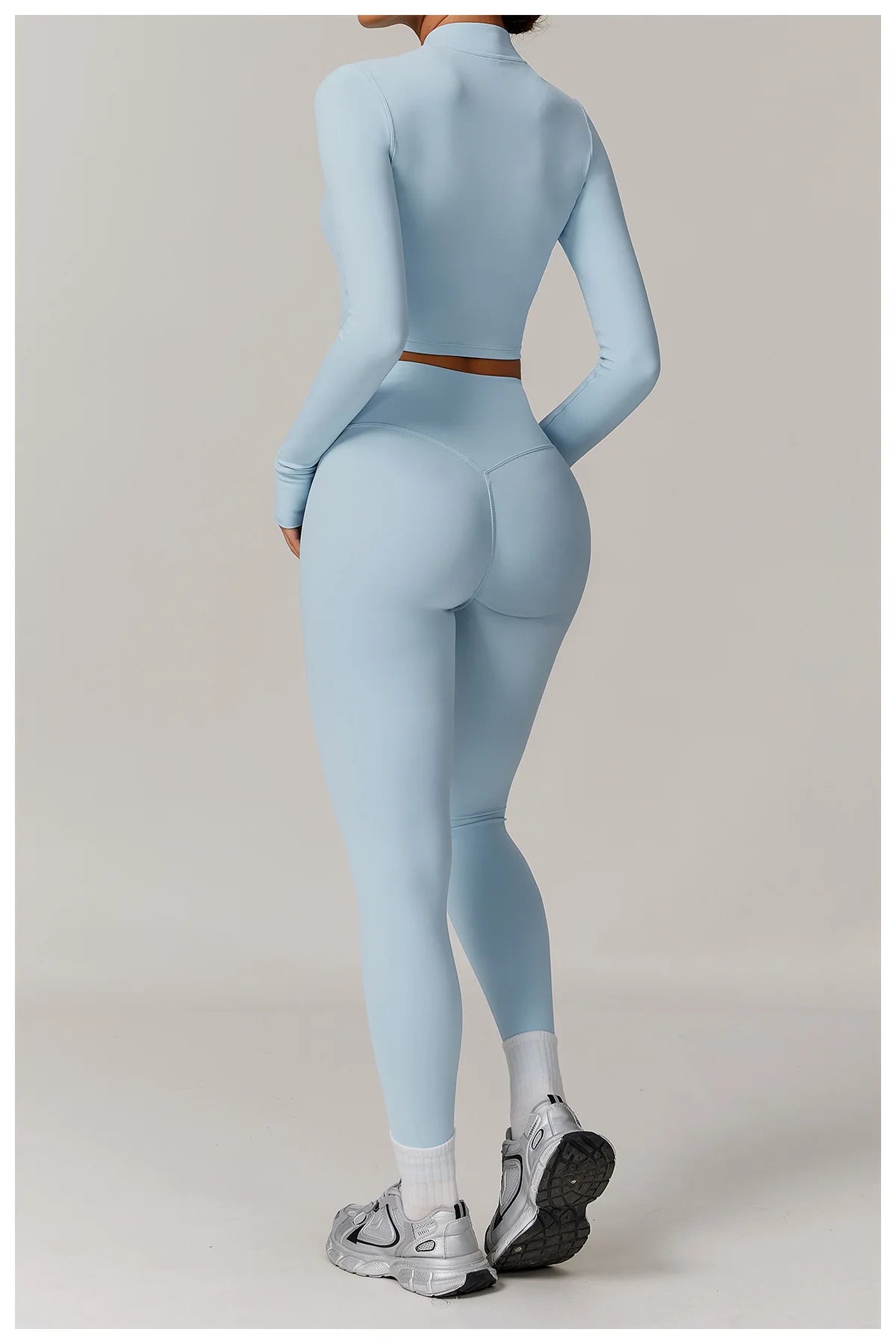 3PCS Yoga Set Gym Clothes 2 PCS Sportswear Women Yoga Suits Fitness Set women's Tracksuits Sports Jacket Long Sleeve Gym Legging
