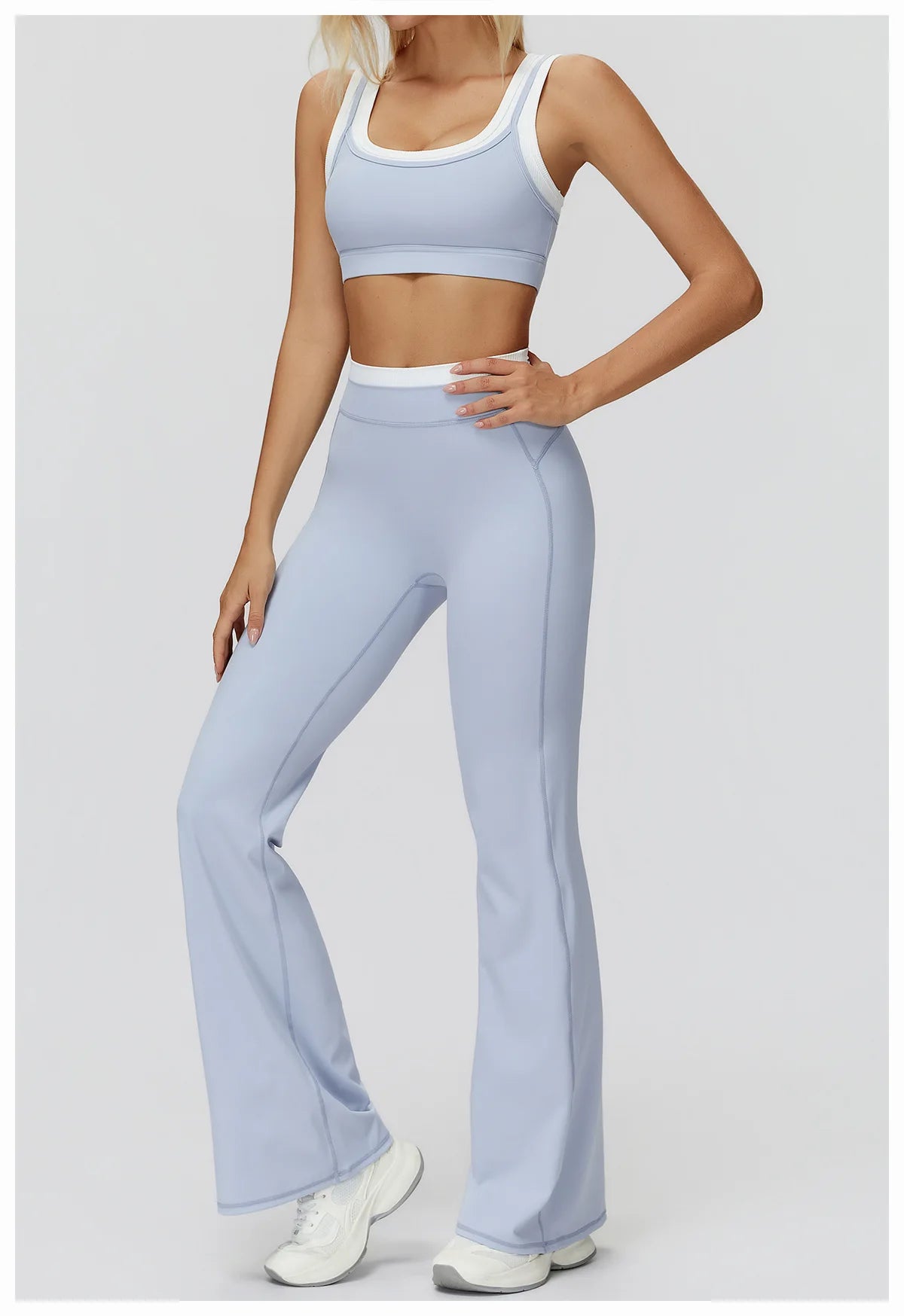 SWELTERING 2PCS Yoga Set Gym Fitness Suit Women Sports Workout Tracksuits Sportswear Female Yoga Suits Sports Bra Gym Leggings