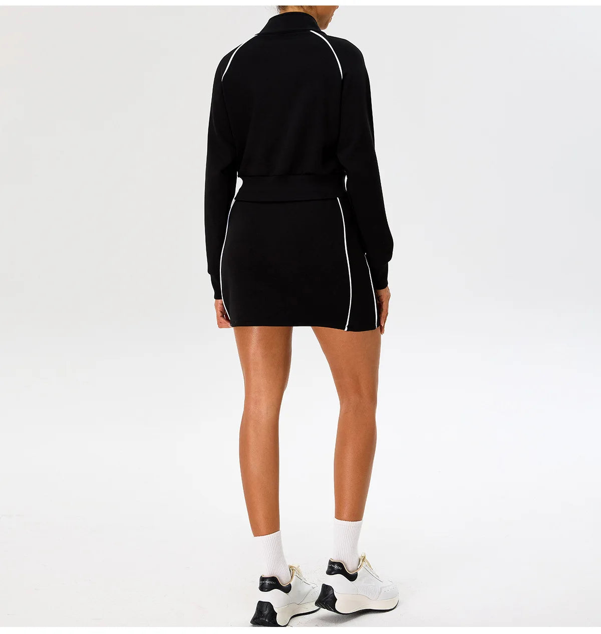 New Yoga Skirt Women's Summer High Waist Pocket Skirt Sports Skirt Running Training Quick drying Tennis Skirt