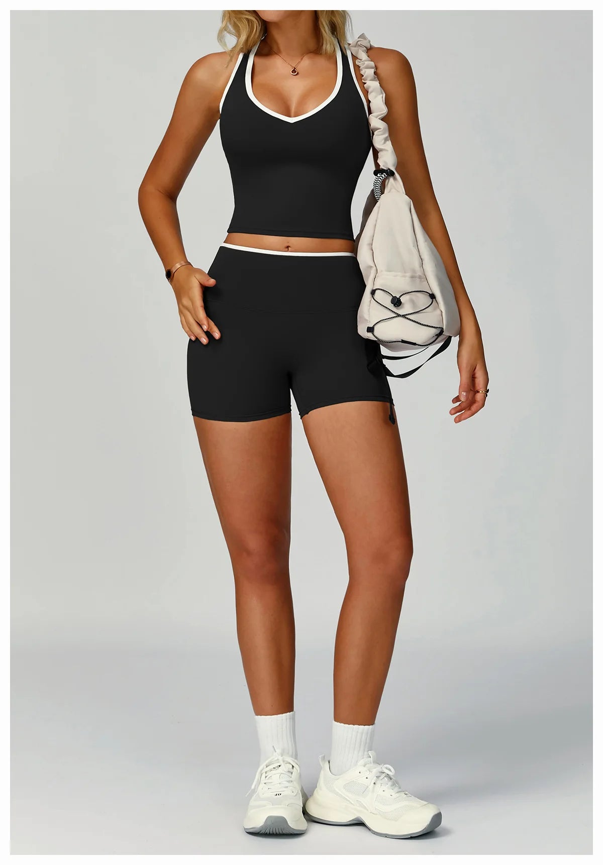 Color Block Sport Bra Yoga Vest Women high strength Tight Top Comprehensive Training Gym Workout Yoga Underwear With Chest Pad
