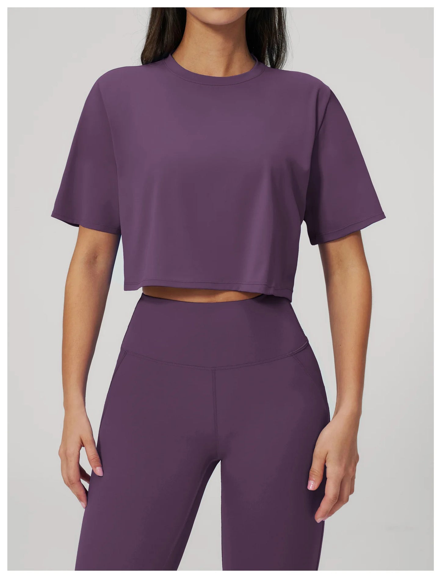 Ropa Mujer Yoga Sports T-Shirts Women Fitness Short Sleeve Gym Workout Shirts Female Outdoor Running Active Wear Sports Shirts