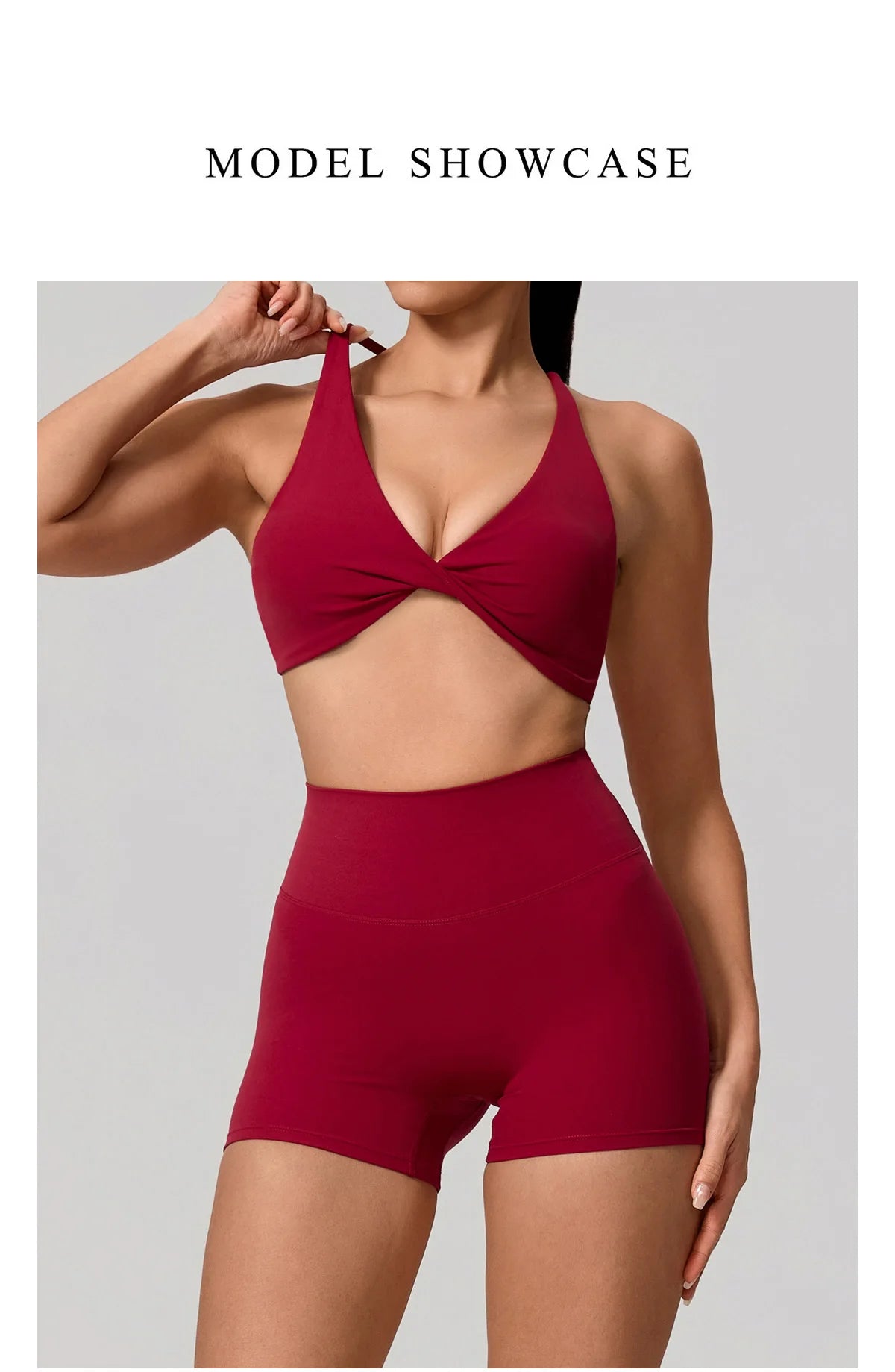 New Summer 2Pcs Women's Quick-Dry Sports Set V-Shaped Bra Female Sleeveless Yoga Outfit Gym Two-Piece Woman Sport Clothes