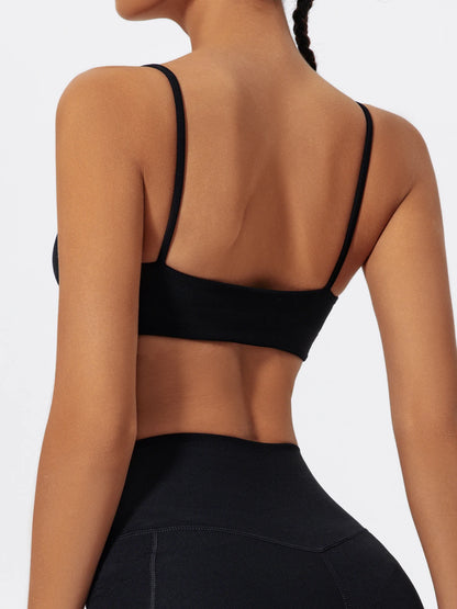 Summer Sling Yoga Bra Women Gym Workout Push Up Brassiere Female Outdoors Sports Underwear Women Fitness Shockproof Crop Top