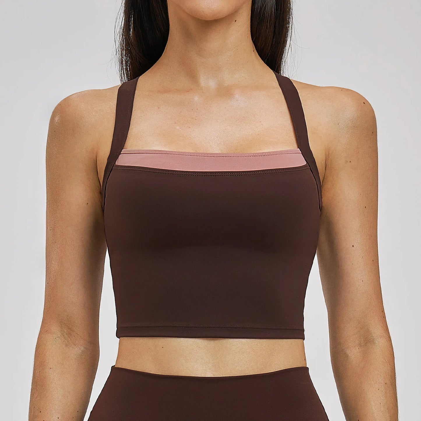 Yoga Vest Women's Shockproof Sports Underwear Gym Fitness Top Yoga Clothes Female Workout Underwear Running Push Up Sports Vest