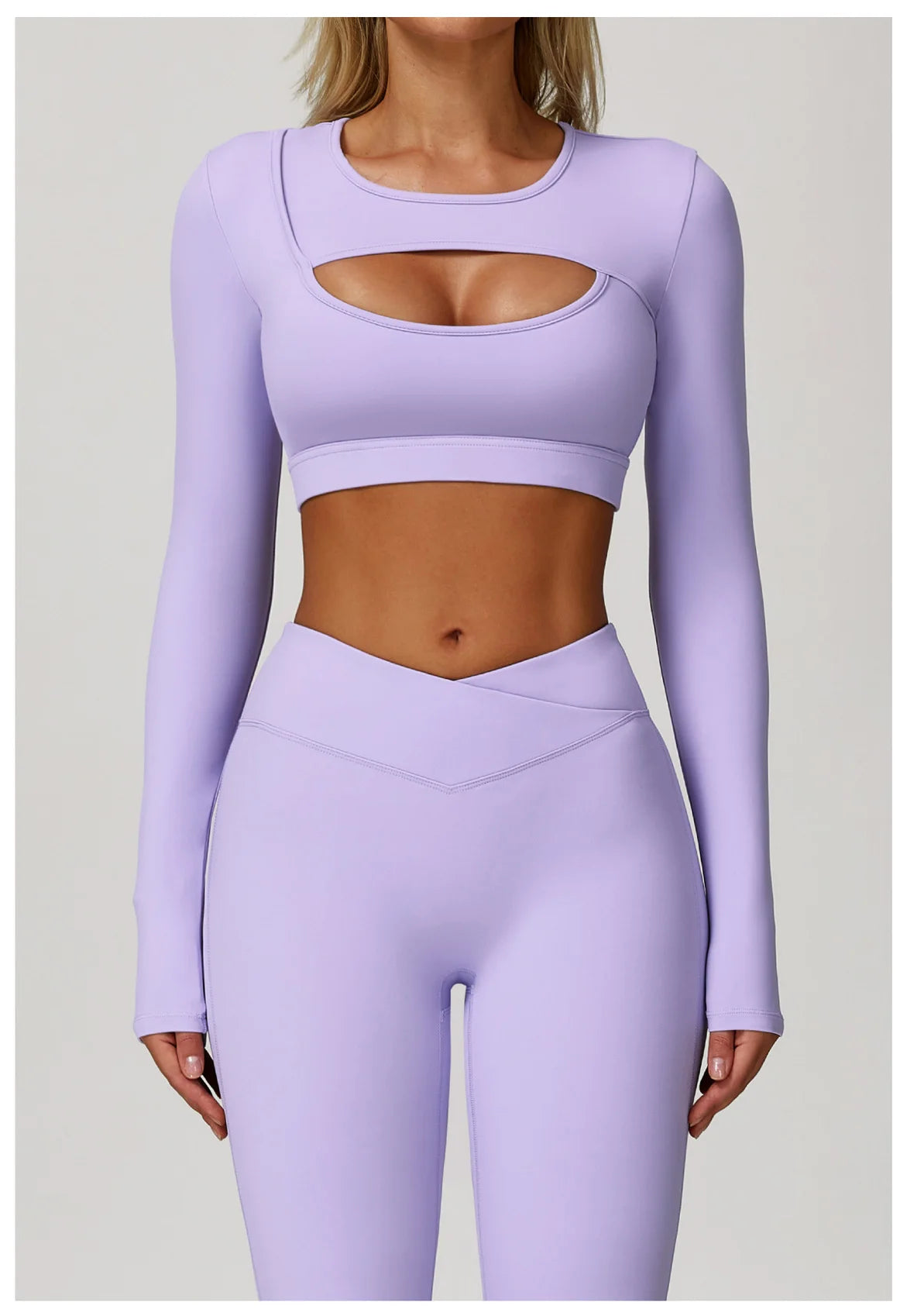 Women Yoga Shirts Crop Top Long Sleeves Sexy Hollow Out Shirts for Women Yoga Sports Fitness Gym Clothes Push Up Workout Tops