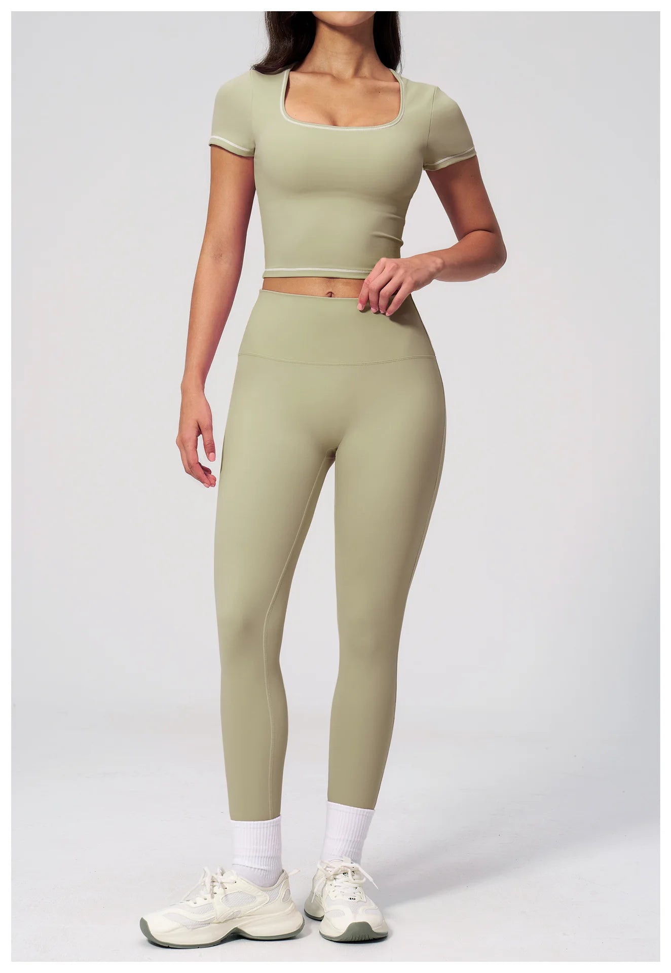 Yoga Shirts Women Sports T-Shirts Fitness Yoga Short Sleeve Gym Workout Top Running Active Shirts Female Push Up Sports T-shirts