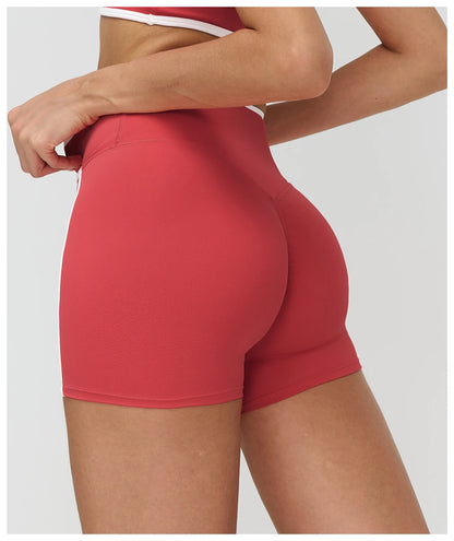 Yoga Shorts Women Sports Biker Shorts High Waist Gym Fitness Shorts Workout Cycling Tights Female Sports Yoga Short Leggings