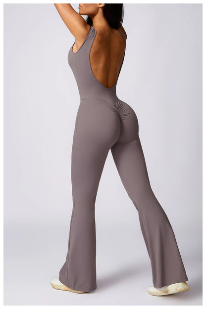 New Gym Women Training Yoga Set Sportswear Women One Piece Jumpsuit Fitness Rompers Female Workout Legging Bodysuits