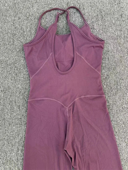 TRY TO BN Sports Jumpsuit Yoga Cross Adjustable Shoulder Straps Fitness Workout Bodysuit One Piece Sportswear Gym Women Clothing