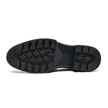Hot Selling Soft Soled Comfortable Loafers Europe America Massage Soles Men's Commuting Work Shoes Party Men's Formal Shoes