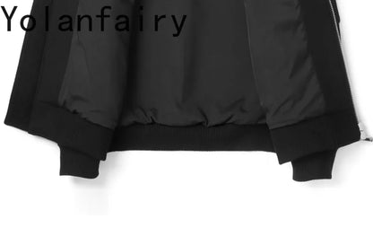 YOLANFAIRY 2025 Light Luxury 95% Wool 5% Cashmere Coats for Men Fashion Woolen Jacket Man Clothing Detachable Lapel Wool Coat