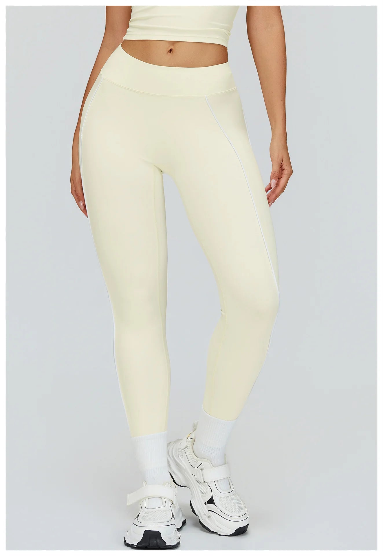 Women Yoga Leggings High Waist Gym Fitness Pants Stretch Sports Pants Female Push Up Workout Trousers Solid Color Tights Running